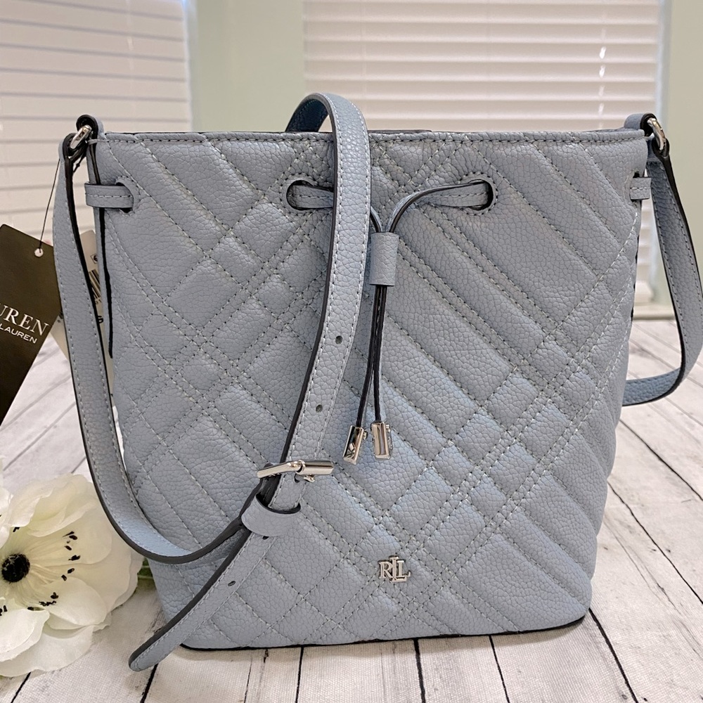 NWT Lauren Ralph Lauren
Debby Mini Drawstring Bag - Picture 2 of 11